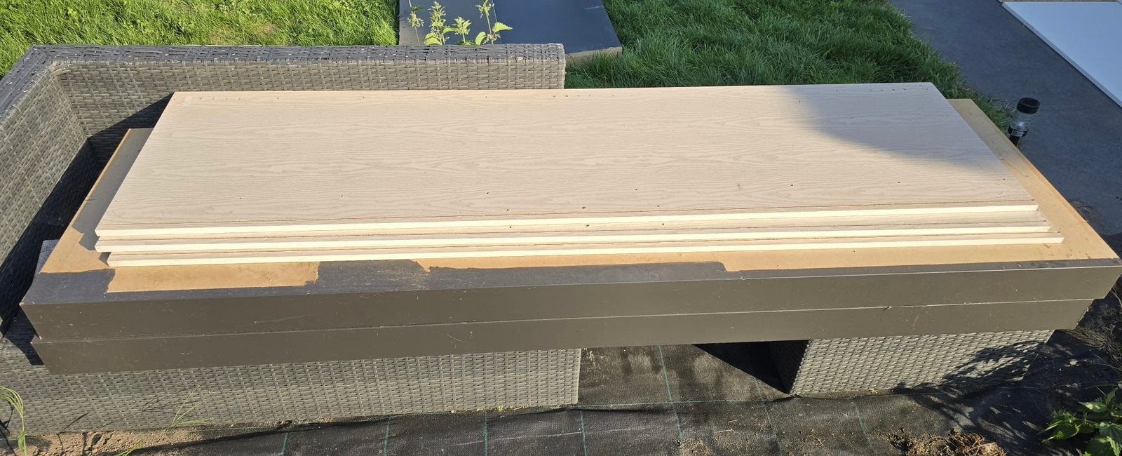 GRATIS 3 zijwanden, Ophalen, Zo goed als nieuw, Hout
