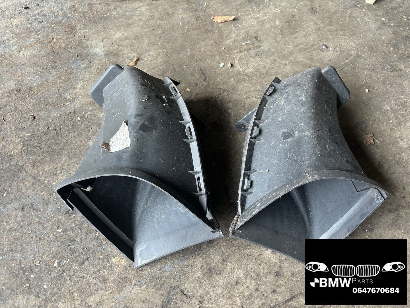 Lucht geleider M-Sport bumper Bmw 1-Serie E87, Auto-onderdelen, Gebruikt, -, -, Ophalen of Verzenden