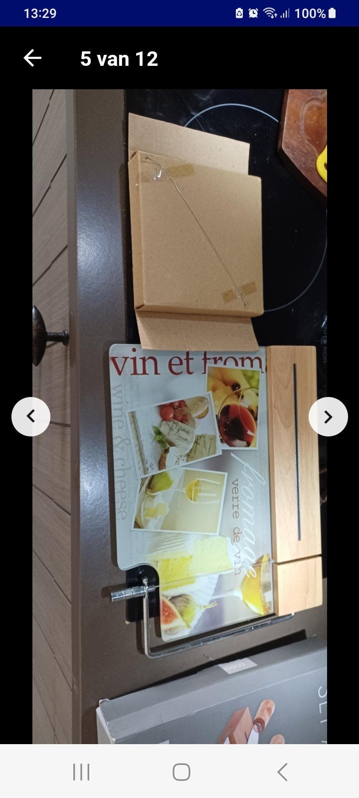 kaasplank niet gebruikt in doos nog . 5 euro, Enlèvement ou Envoi