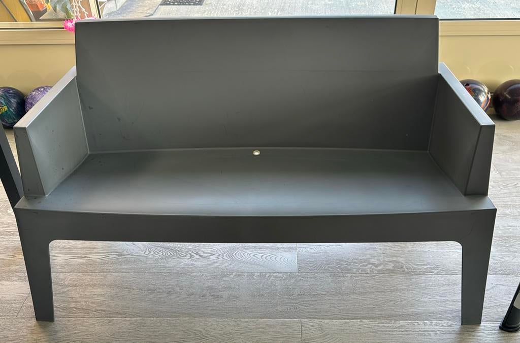 3 bancs, Tuin en Terras, Tuinbanken, Ophalen, Gebruikt, Kunststof
