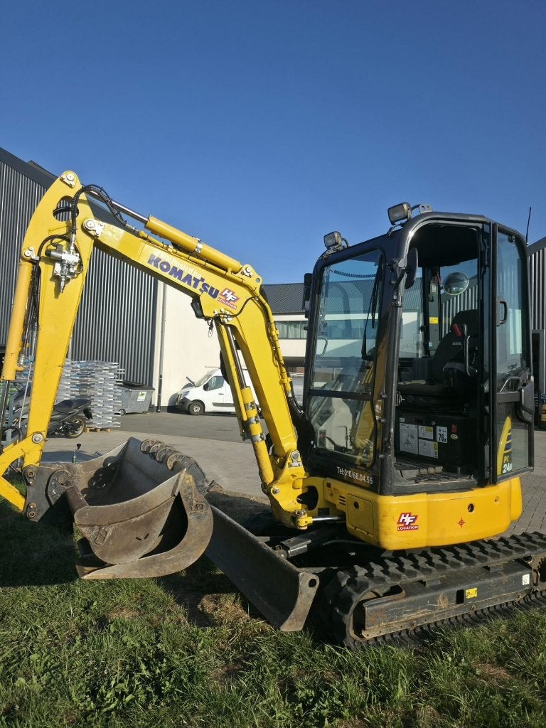 Mini-Pelle KOMATSU PC24, Enlèvement, Excavatrice