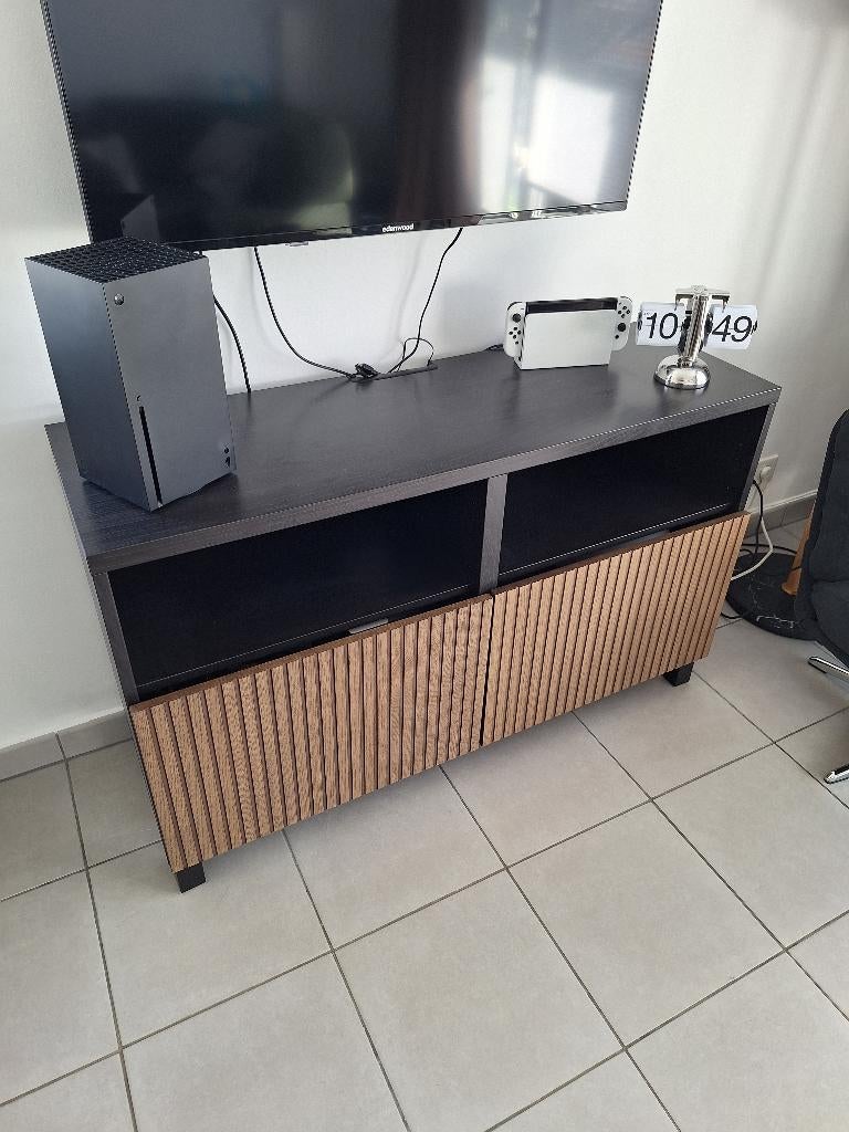 Meuble TV BESTA IKEA, 25 à 50 cm, Moins de 100 cm, Comme neuf, 100 à 150 cm