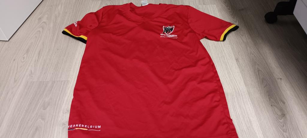 Voetbal t-shirt maat XL, Kleding | Heren, Ophalen of Verzenden, Maat 56/58 (XL)