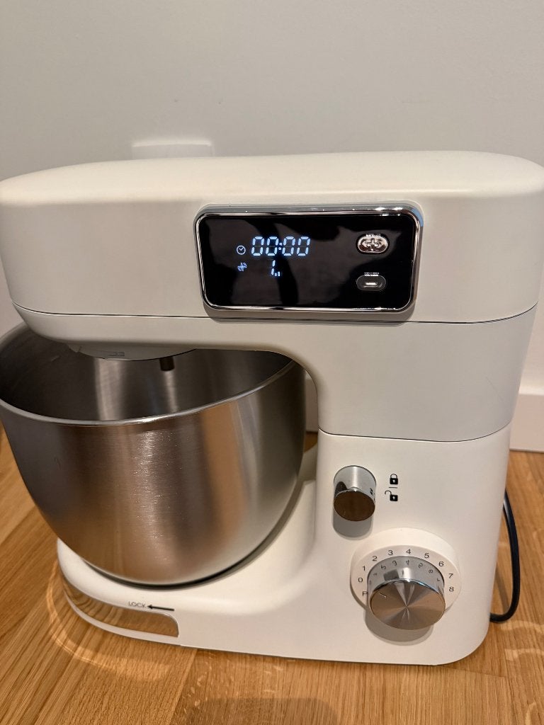 Witte multifunctionele keukenmachine - Zo goed als nieuw, Elektronische apparatuur, Keukenmixers, Zo goed als nieuw, 4 liter of meer