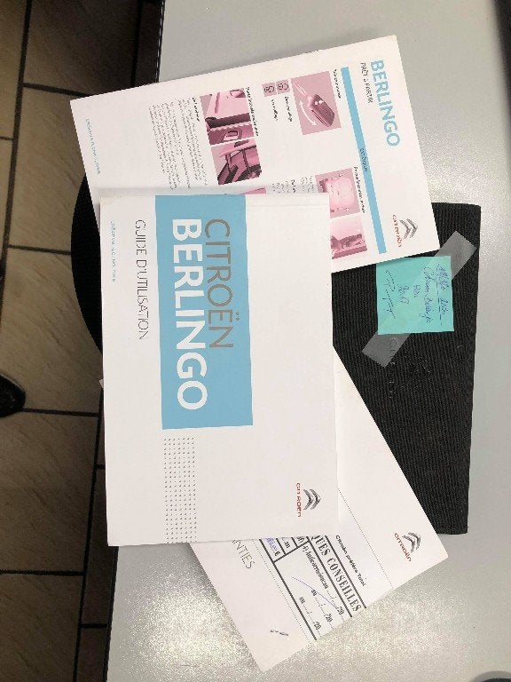 MANUEL UTILISATEUR Citroën Berlingo (01-2008/06-2018), Utilisé, Citroën