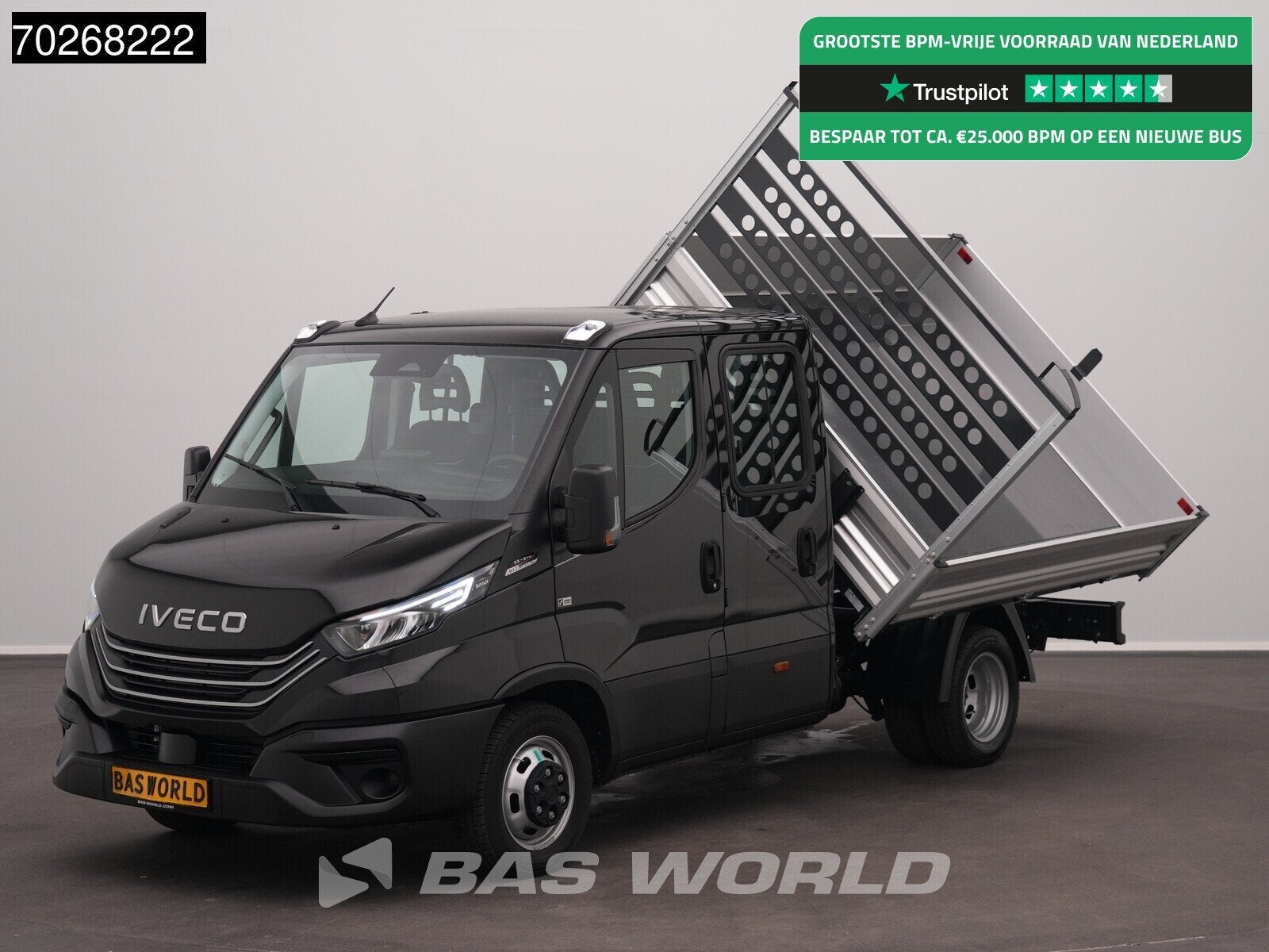 Iveco Daily 35C21 BPM Vrij! 3.0L Automaat Driezijdige Kipper, Autos, Camionnettes & Utilitaires, Neuf, Achat, Euro 6, Entreprise