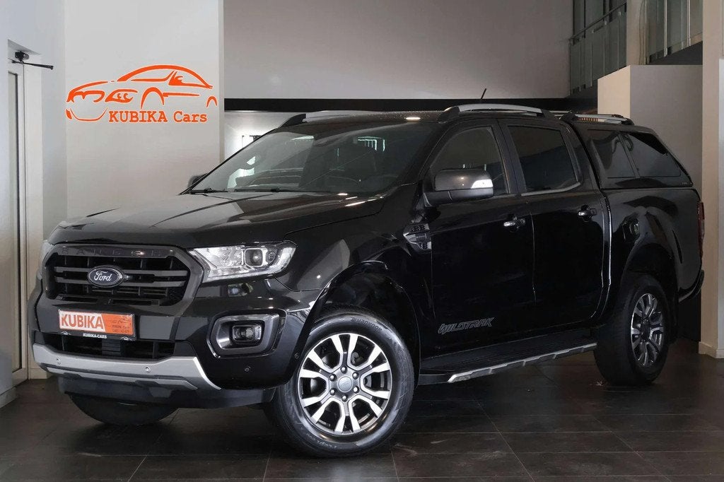 Ford Ranger 2.0 BiT EcoBlue Wildtrak BTW* ACC Trekhaak Garan, 241 g/km, Achat, Entreprise, Noir