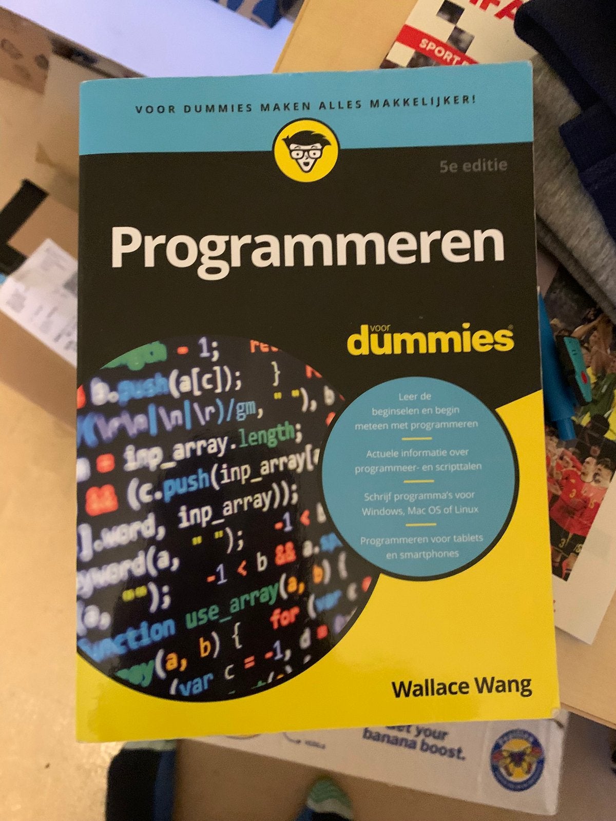 Wallace Wang - Programmeren voor Dummies, Boeken, Informatica en Computer, Ophalen of Verzenden