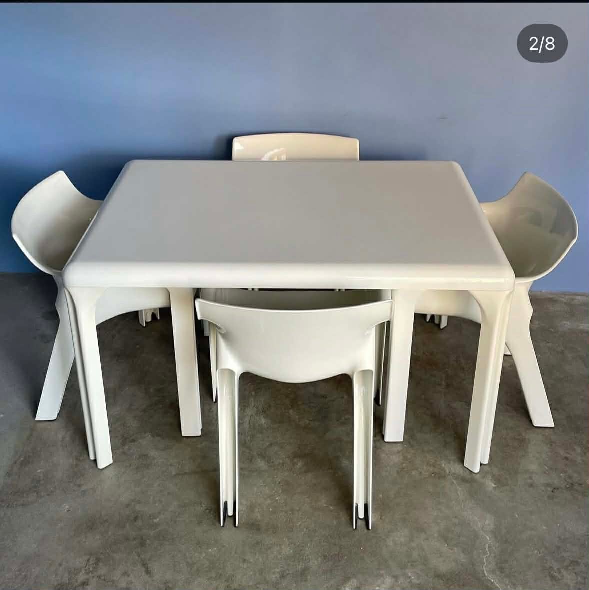 Table Stadio 120 Artemide, Maison & Meubles, 100 à 150 cm, Quatre personnes, Enlèvement, Utilisé