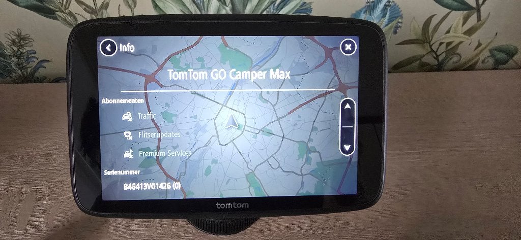 Tomtom camper/caravan gps, Auto diversen, Ophalen, Zo goed als nieuw