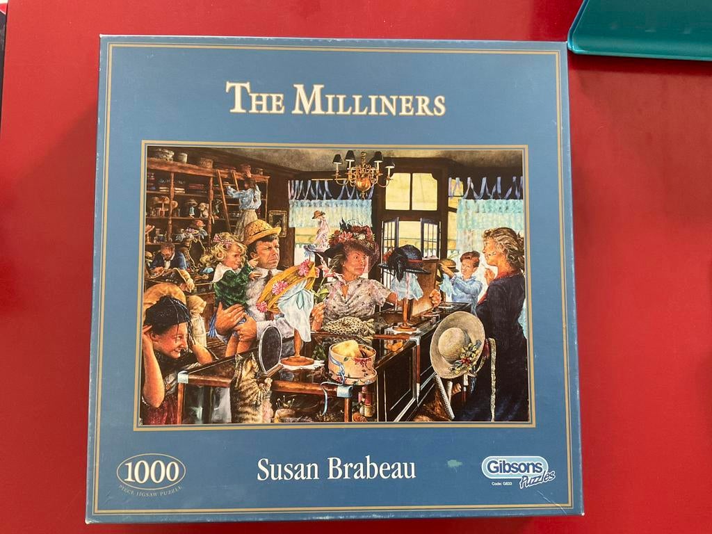 Gibsons puzzel.  The milliners, Ophalen of Verzenden, Zo goed als nieuw