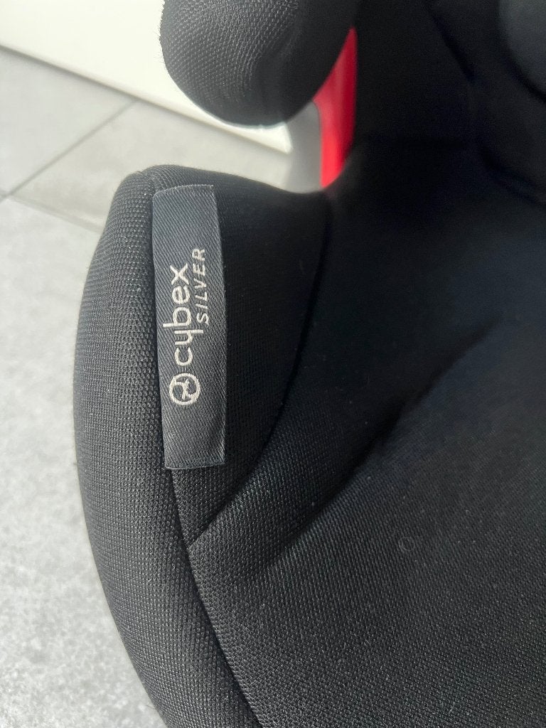 Autostoel 2/3 (1 of 2 stuks) Cybex Silver Solution M-fix SL, Autogordel of Isofix, 15 t/m 36 kg, Zo goed als nieuw, Afneembare rugleuning
