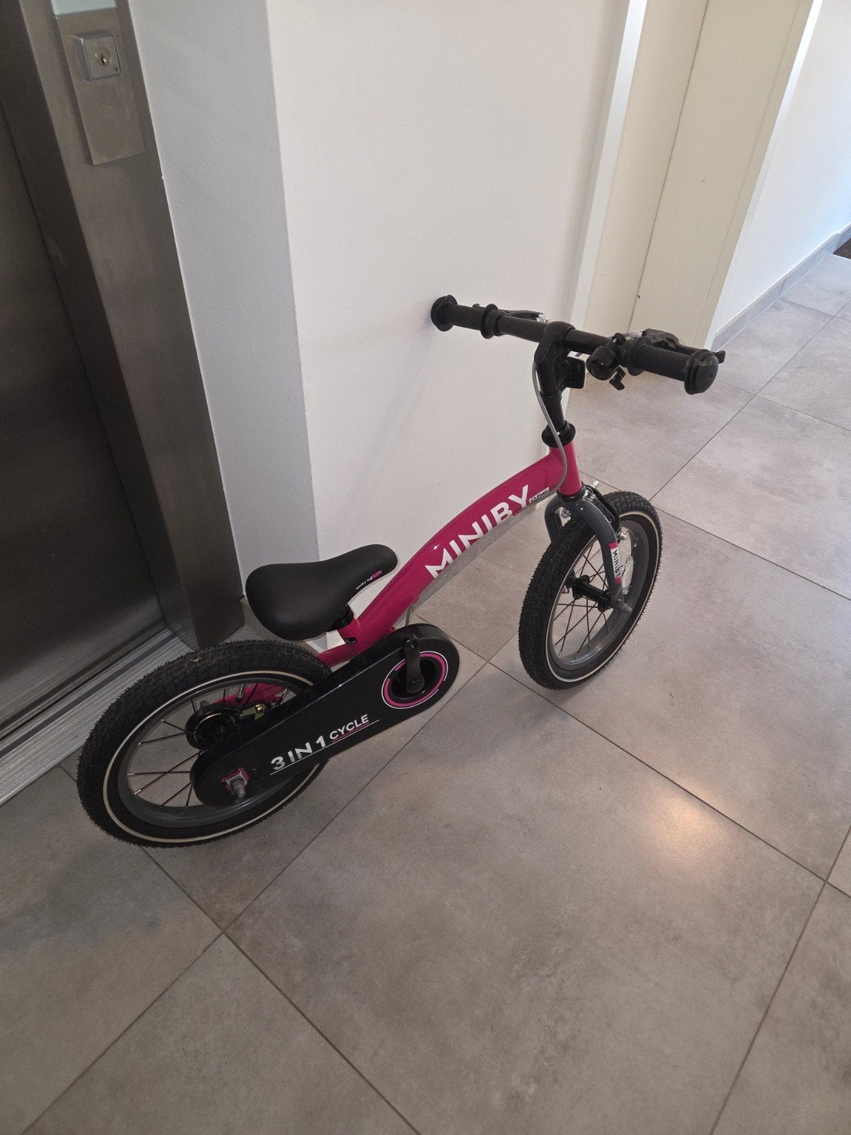 Vélo pour petit 3 à 4 ans, Enlèvement