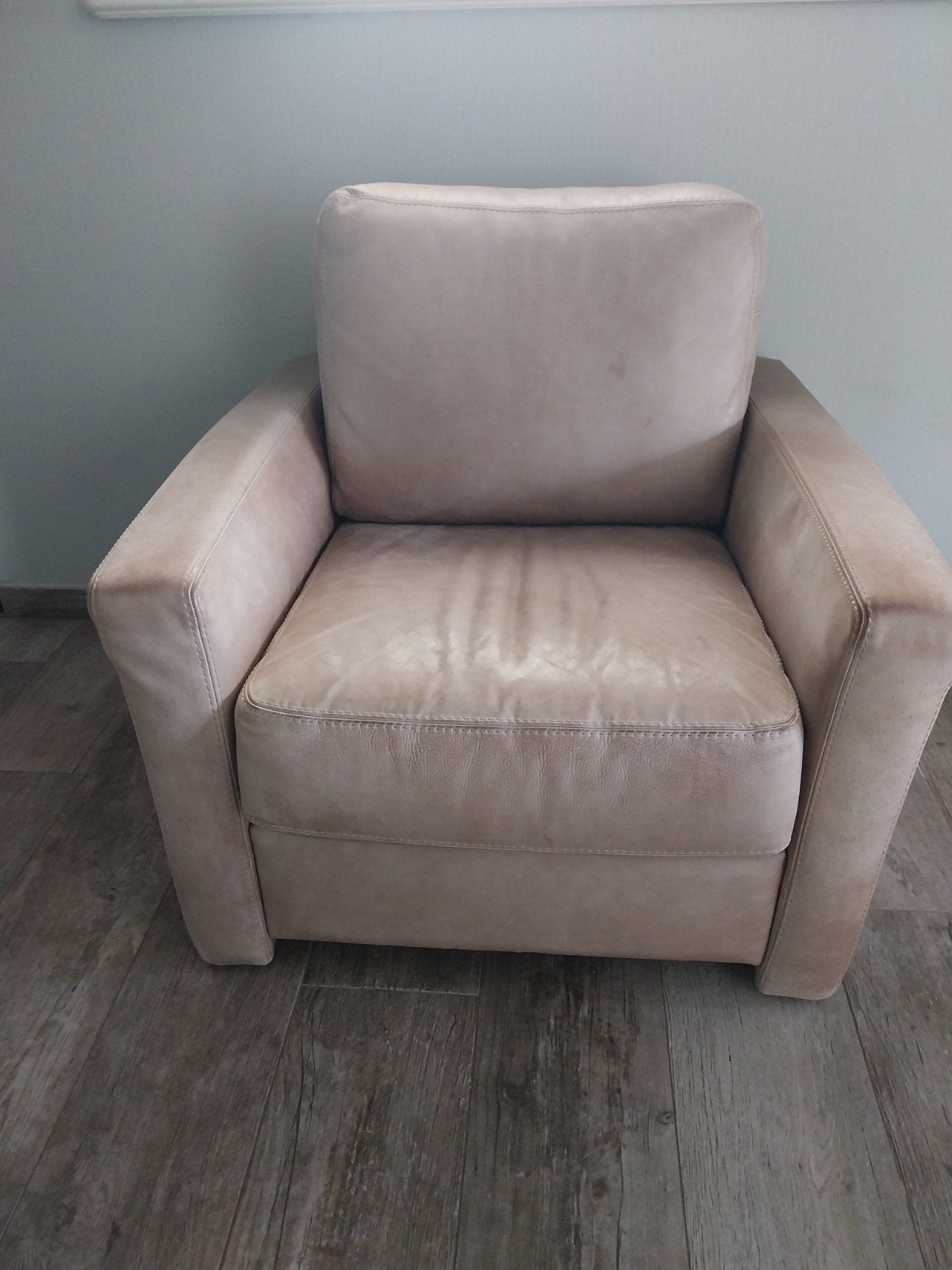 Zetel 1 persoons, Huis en Inrichting, Fauteuils, Ophalen, Gebruikt