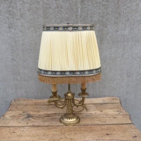 Mooie Franse boulotte lamp, Antiek en Kunst, Ophalen