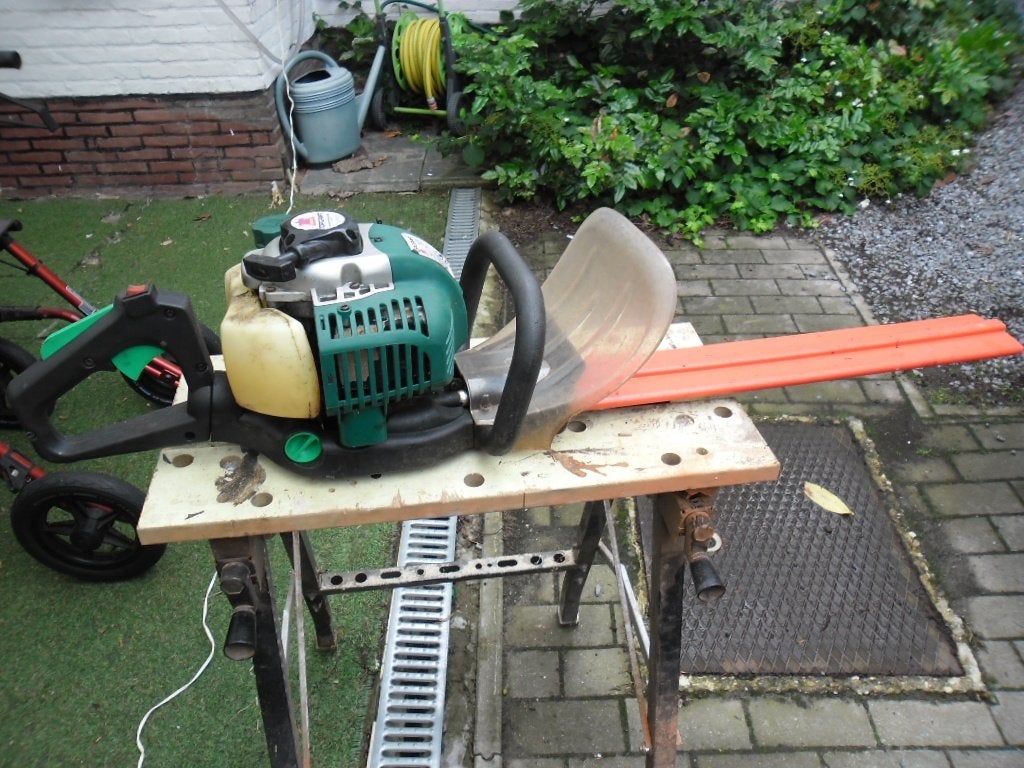 benzine heggeschaar, Ophalen, Gebruikt, Benzine, Top craft