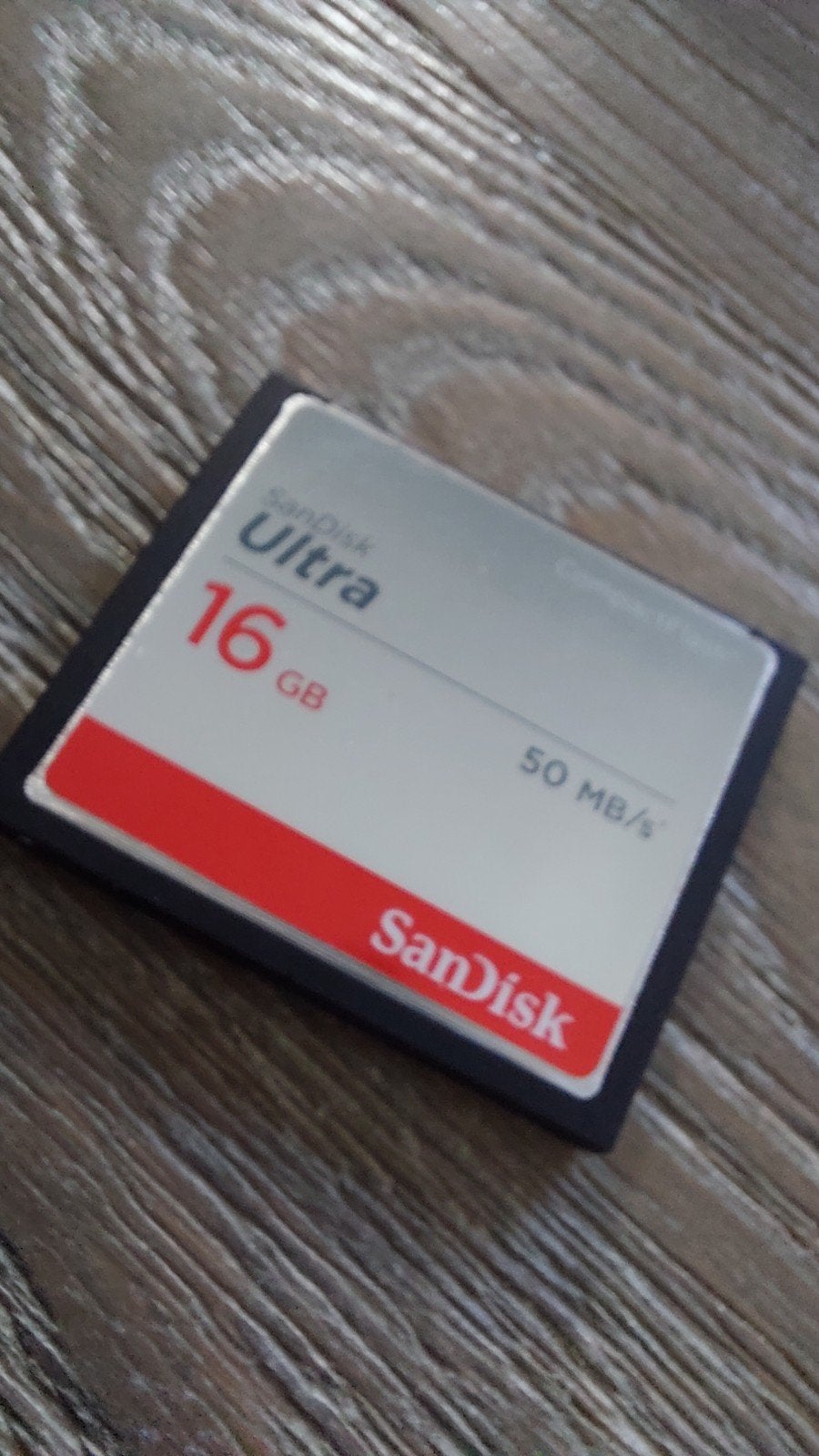 SanDisk CF Ultra 16 GB, TV, Hi-fi & Vidéo, 16 GB, SanDisk, Comme neuf, Enlèvement