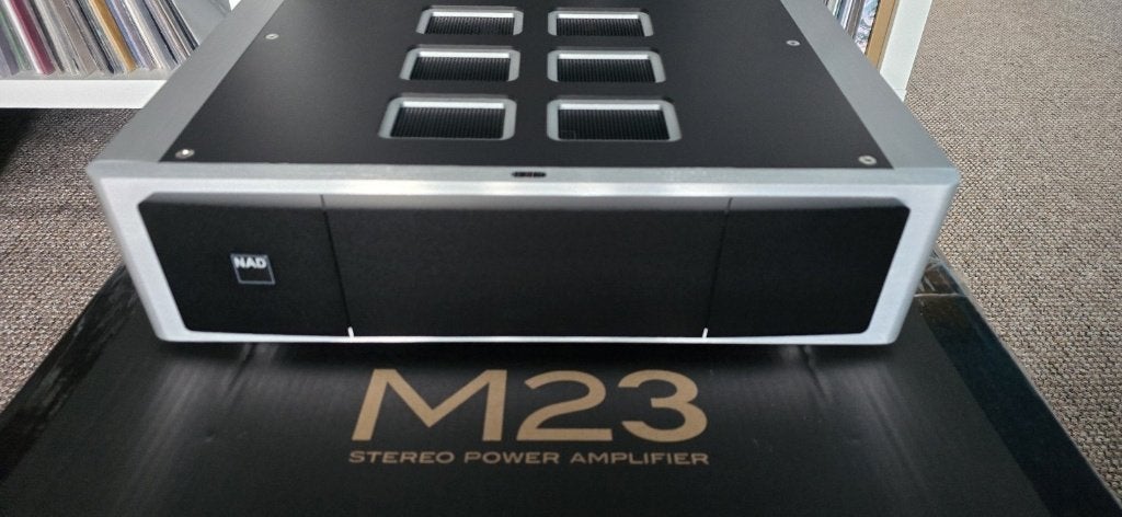 NAD M23 stereovermogensversterker, Audio, Tv en Foto, Versterkers en Ontvangers, Ophalen of Verzenden, Zo goed als nieuw