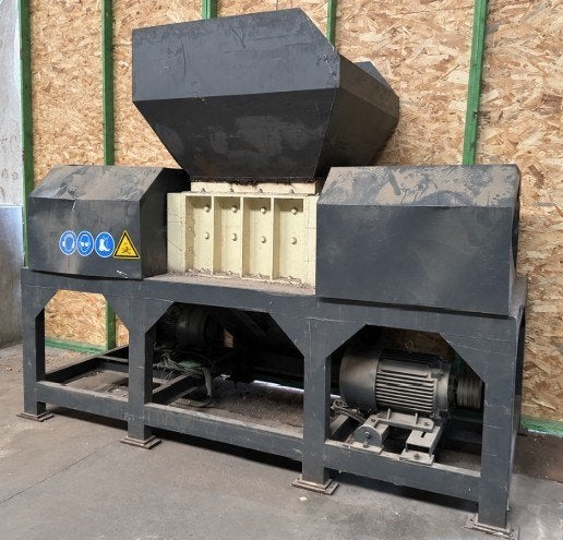 Industriële dubbelassige shredder Greenland DS-500, Ophalen