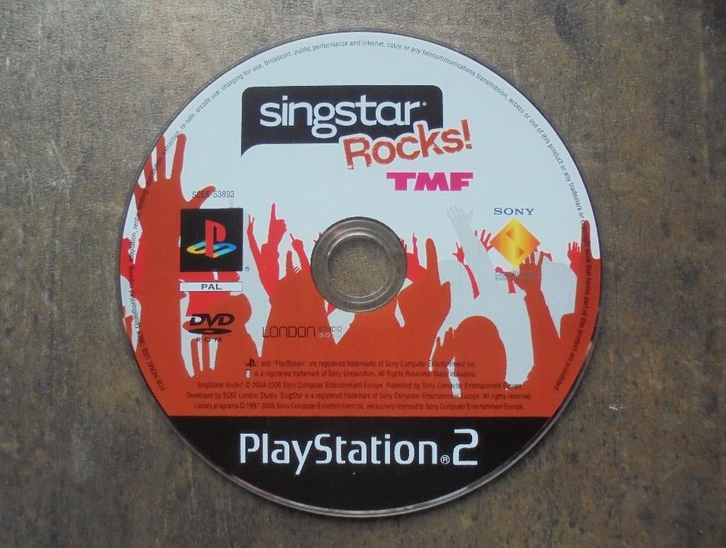 SingStar Rocks TMF voor PS2 (zie foto's), Games en Spelcomputers, Games | Sony PlayStation 2, Muziek, Gebruikt, Ophalen of Verzenden
