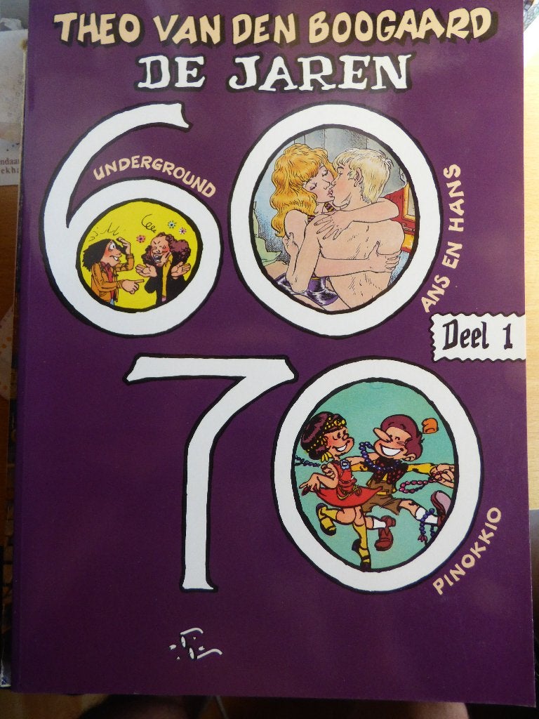 theo van den boogaard ,de jaren 60,70,dikke softcover 88 blz, Boeken, Ophalen of Verzenden