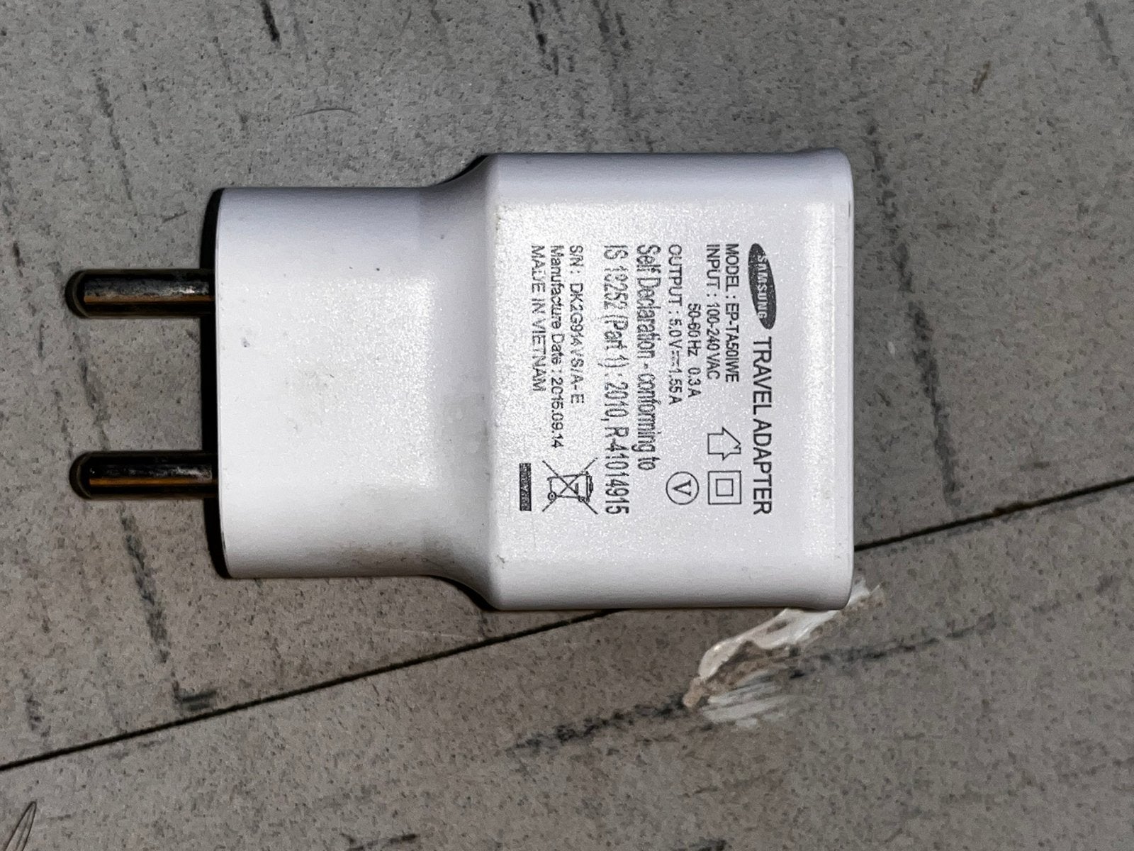 Chargeur, adaptateur Samsung, Enlèvement ou Envoi, Comme neuf, Samsung