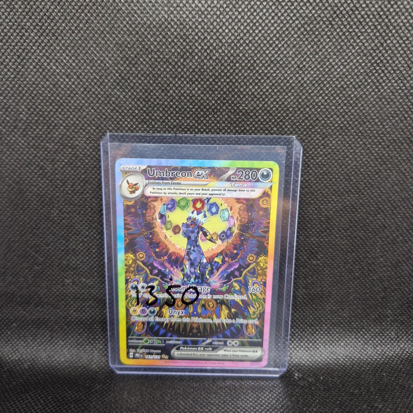 Umbreon EX Prismatic Evolutions NM, Ophalen of Verzenden