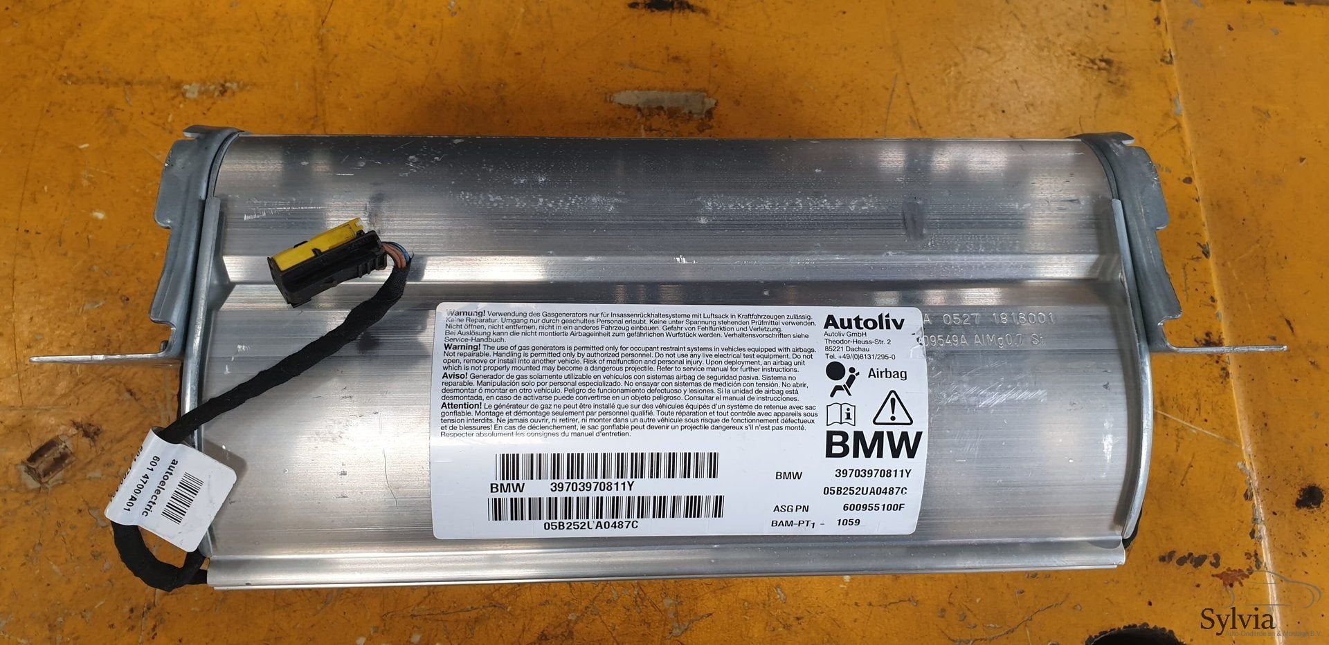 Dashboard airbag BMW 5 serie E60 E61, -, Utilisé, -, -