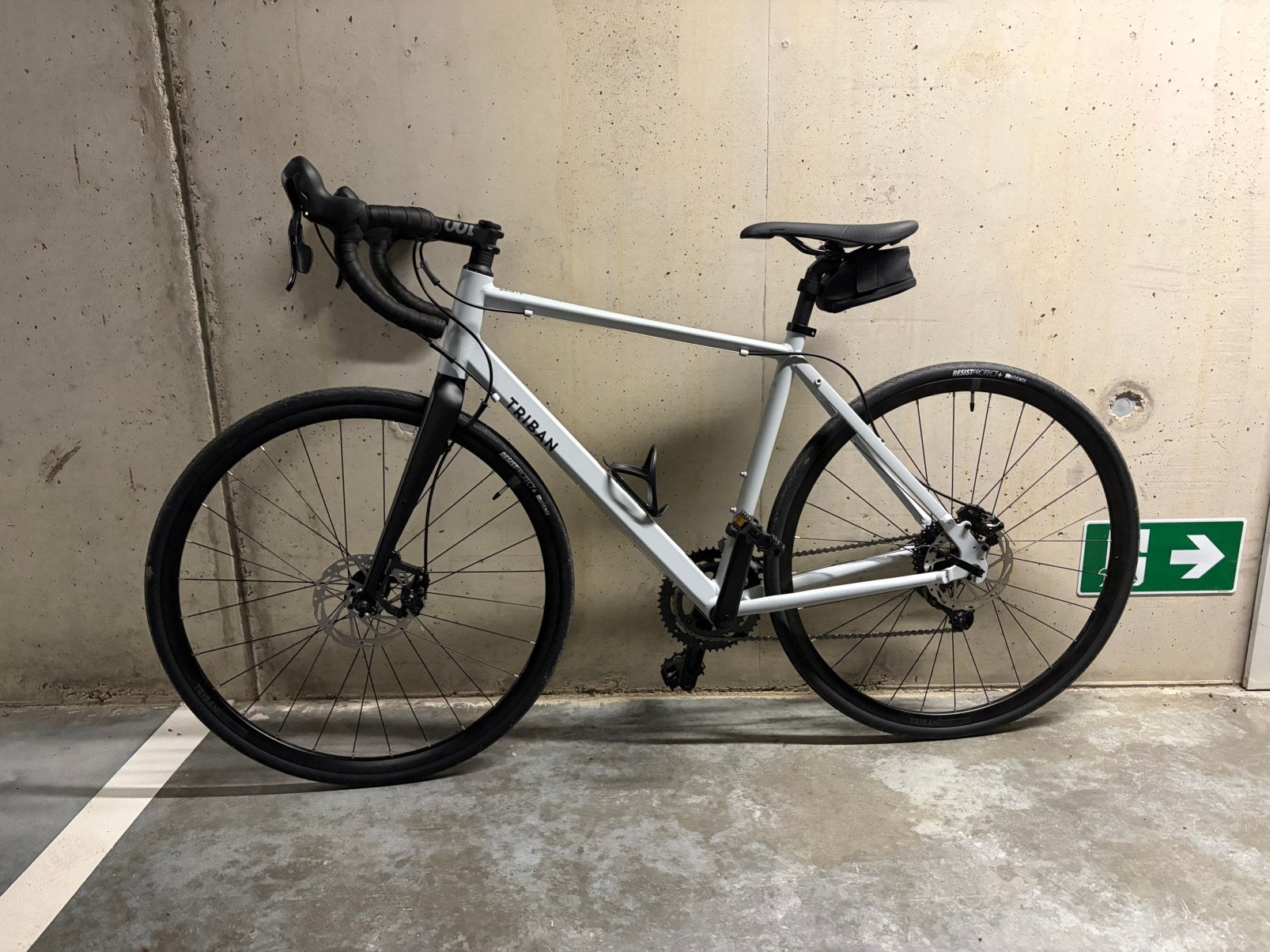 Triban RC120 + Van Rysel RC500 fietscomputer + zadeltas, Enlèvement, Comme neuf