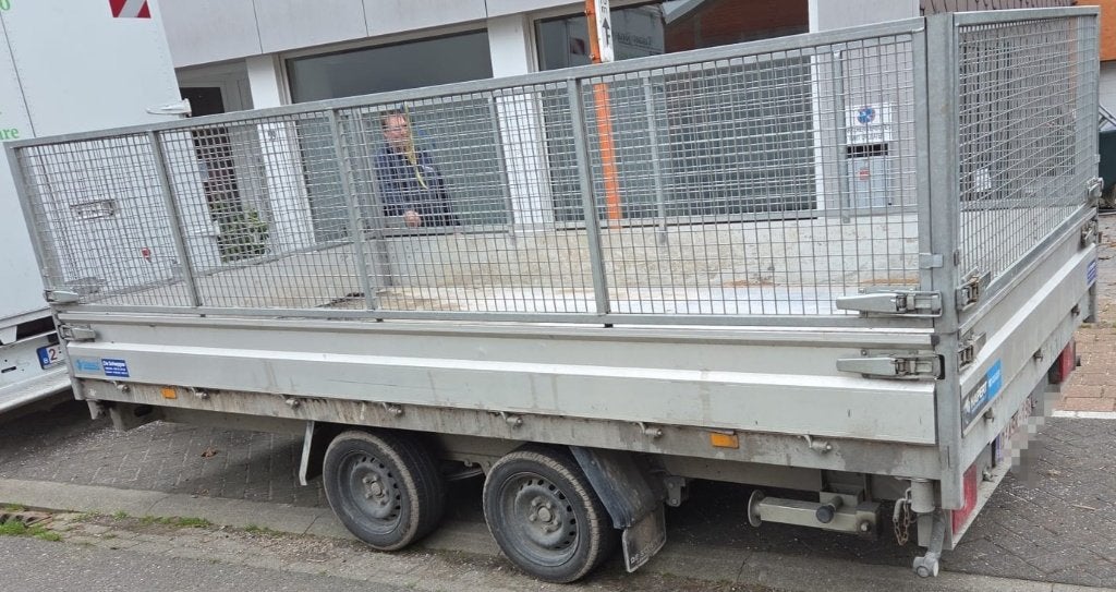 Aanhangwagen harper, Ophalen, Gebruikt