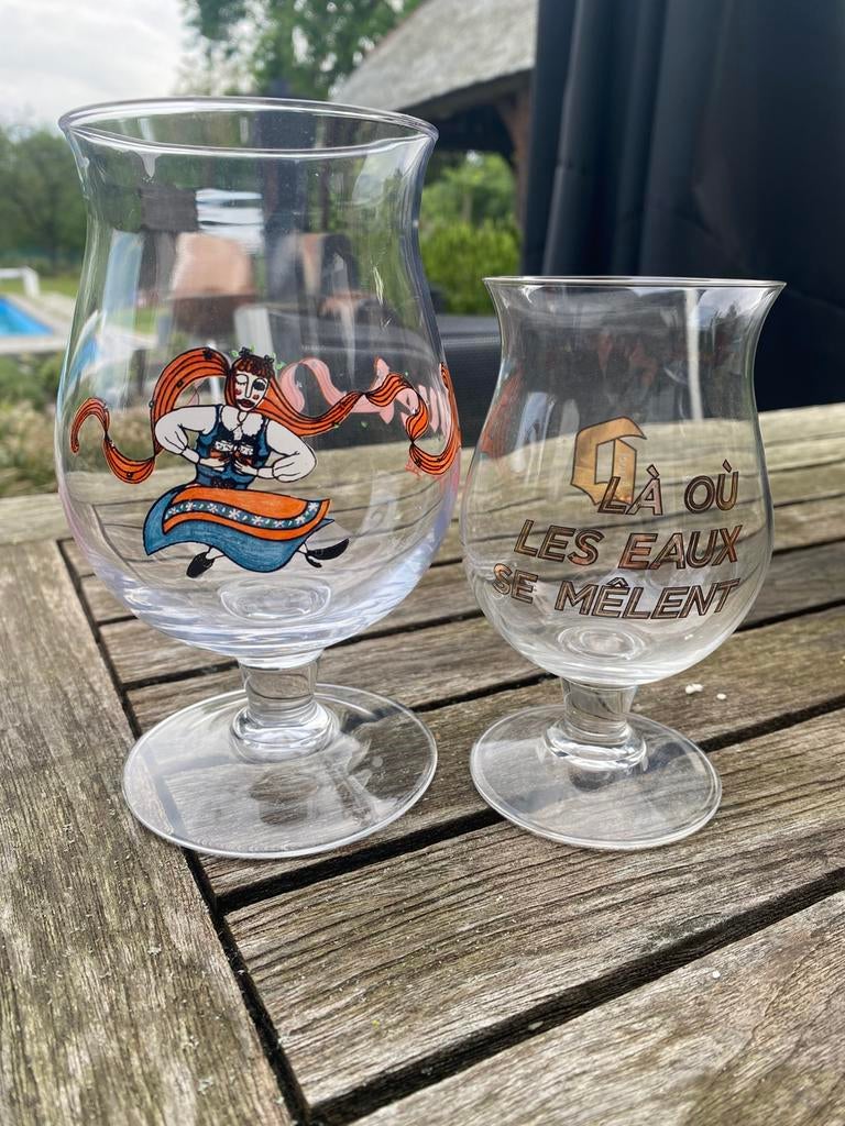 Duvel glazen, Verzamelen, Biermerken, Ophalen of Verzenden, Zo goed als nieuw, Duvel