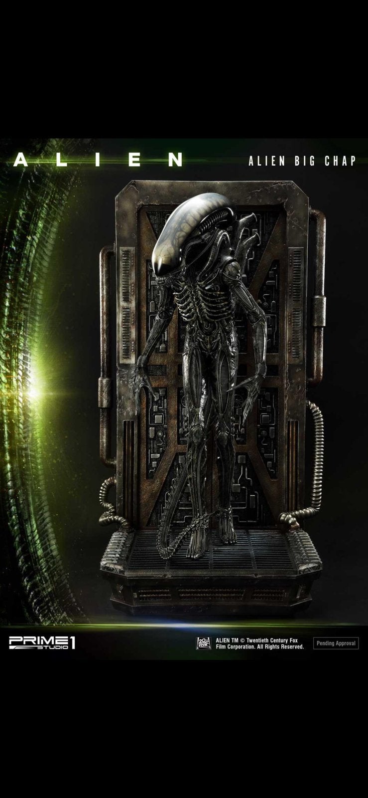 Alien 1/3 big chap Prime 1 dx wall, Verzamelen, Beelden en Beeldjes, Ophalen, Zo goed als nieuw