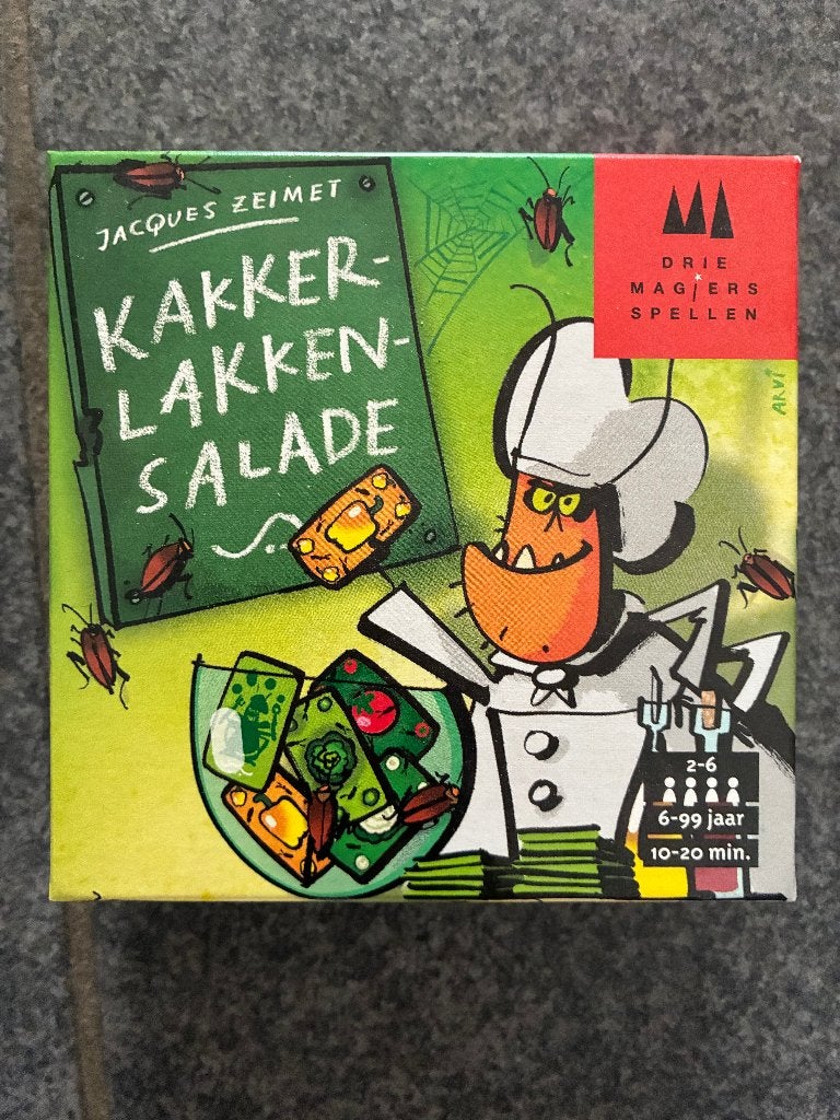 Kakkerlakkensalade, Hobby en Vrije tijd, Ophalen of Verzenden, Zo goed als nieuw, 999 games