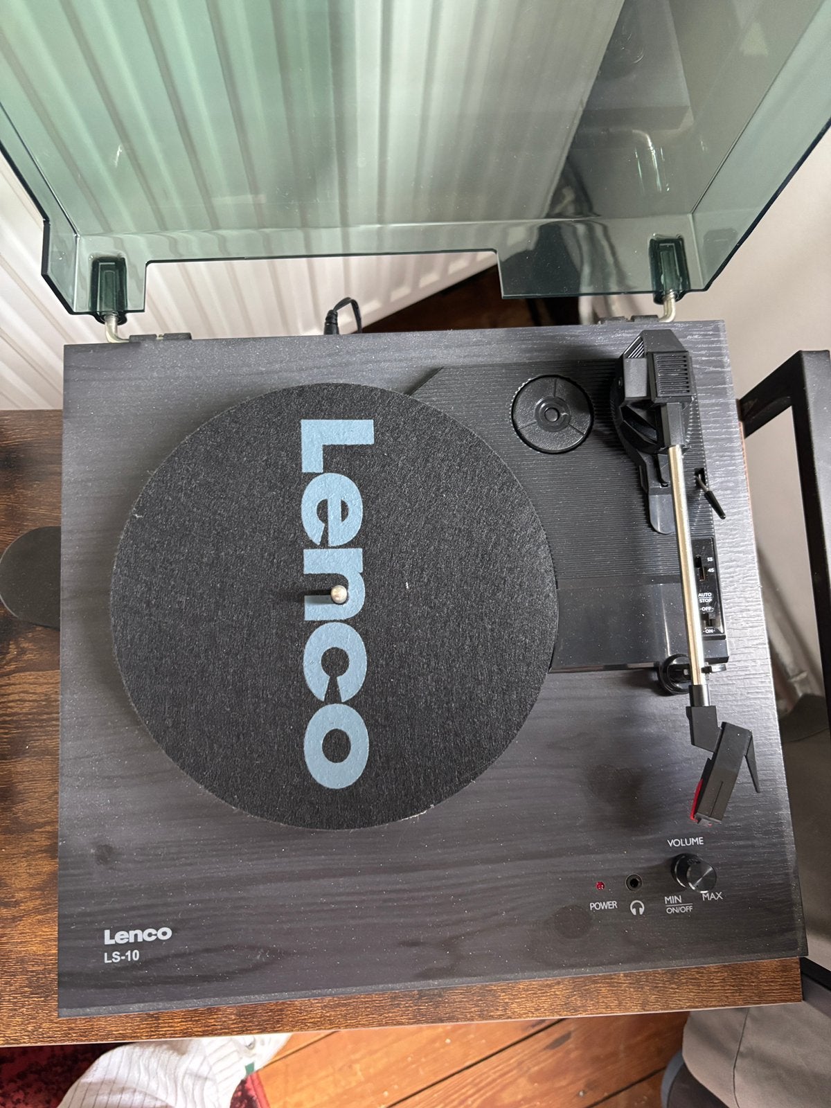Platenspeler Lenco ls-10 met meubel, Ophalen, Zo goed als nieuw, Platenspeler