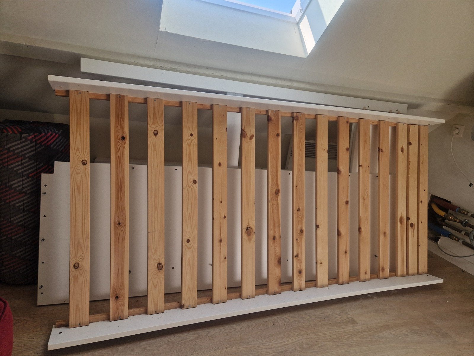Stapelbed met bureau voor kinderen wit, Doe-het-zelf en Bouw, Ladders en Trappen, Ophalen