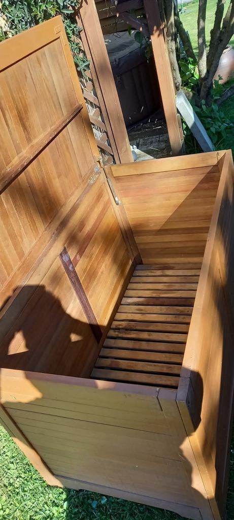 Grand coffre en bois, Jardin & Terrasse