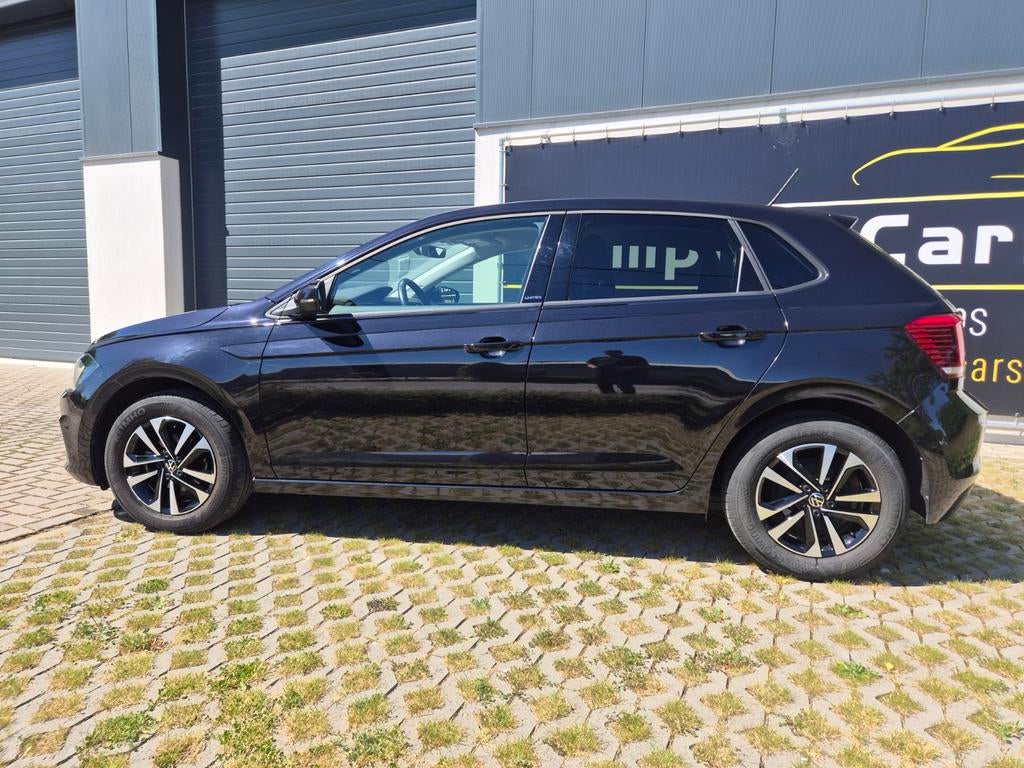 VOLKSWAGEN POLO 1.0 TSI UNITED IN TOPSTAAT!!!, Auto's, Voorwielaandrijving, Stof, Euro 6, Zwart