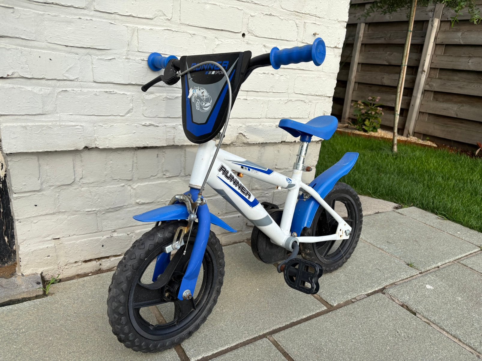 Kinderfiets met steunwielen (beschikbaar), Ophalen, Zijwieltjes, Velgrem, Minder dan 16 inch