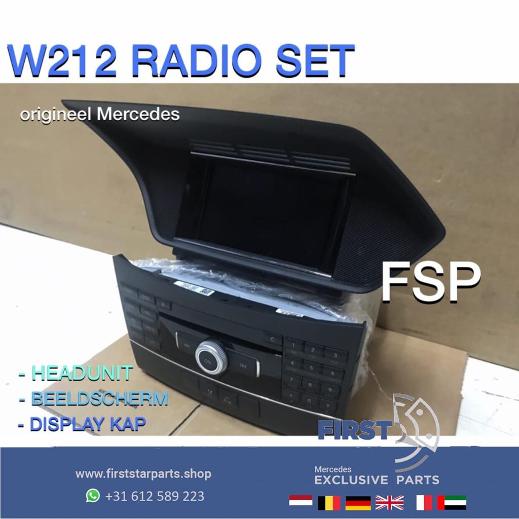 W212 NTG4 RADIO NAVIGATIE SET Mercedes E Klasse ORIGINEEL NA, Ophalen of Verzenden, -, -, -