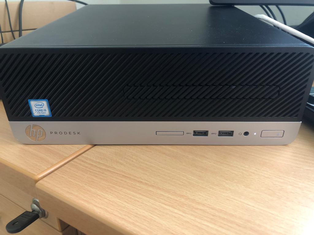 Hp prodesk 400 G4 sff, Ophalen, Zo goed als nieuw, SSD, 3 tot 4 Ghz