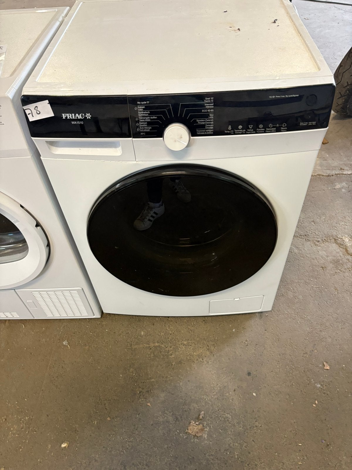 Wasmachine, Elektronische apparatuur, Wasmachines, Ophalen, Zo goed als nieuw