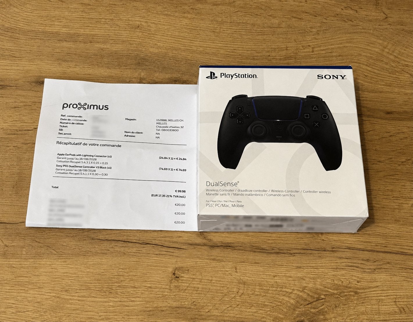 Manette ps5 NEUVE scelle + facture, Enlèvement, Comme neuf