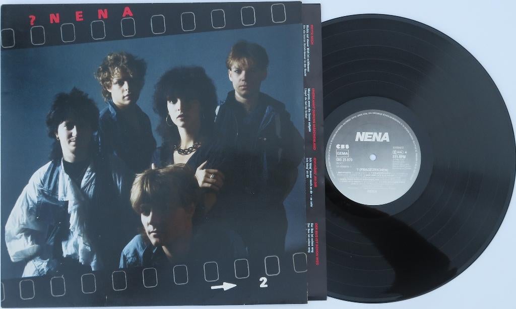 Nena - ? (Fragezeichen). Lp, Cd's en Dvd's, Ophalen of Verzenden, Gebruikt, 12 inch, Poprock