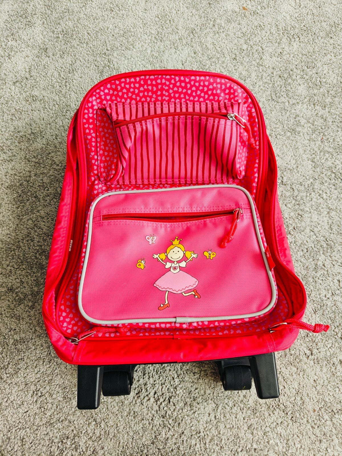 Schooltas/reistas/handbagage sigikid prinses roze, Ophalen, 30 tot 40 cm, Minder dan 30 cm, Overige typen