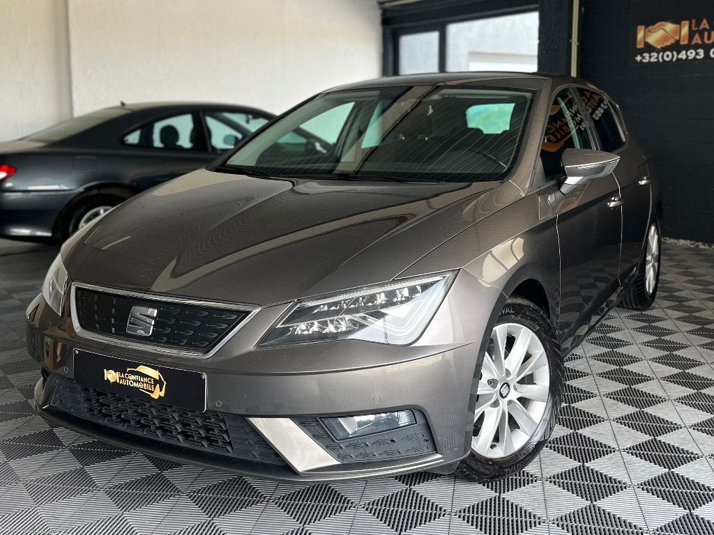 Seat Leon 1.0TSI DSG 1er Propriétaire Garantie 12 Mois, Autos, Argent ou Gris, Achat, Alcantara, 5 portes