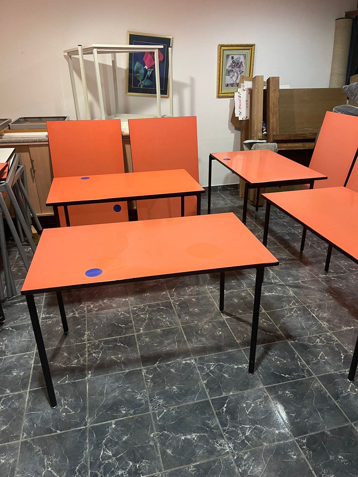 8 horecatafeks, Jardin & Terrasse, Ensembles de jardin, Comme neuf, Enlèvement