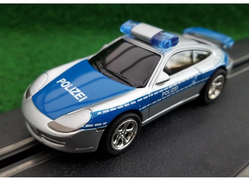 Carrera Go: Porsche GT3 "Polizei silber/blau", Électrique, Enlèvement ou Envoi, Carrera, Circuit