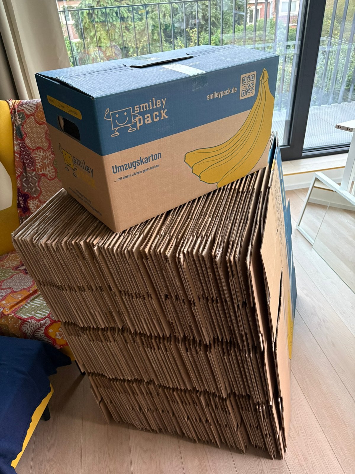 73x cartons de déménagement / quality moving boxes, Doe-het-zelf en Bouw, Kratten en Dozen, Ophalen, Gebruikt