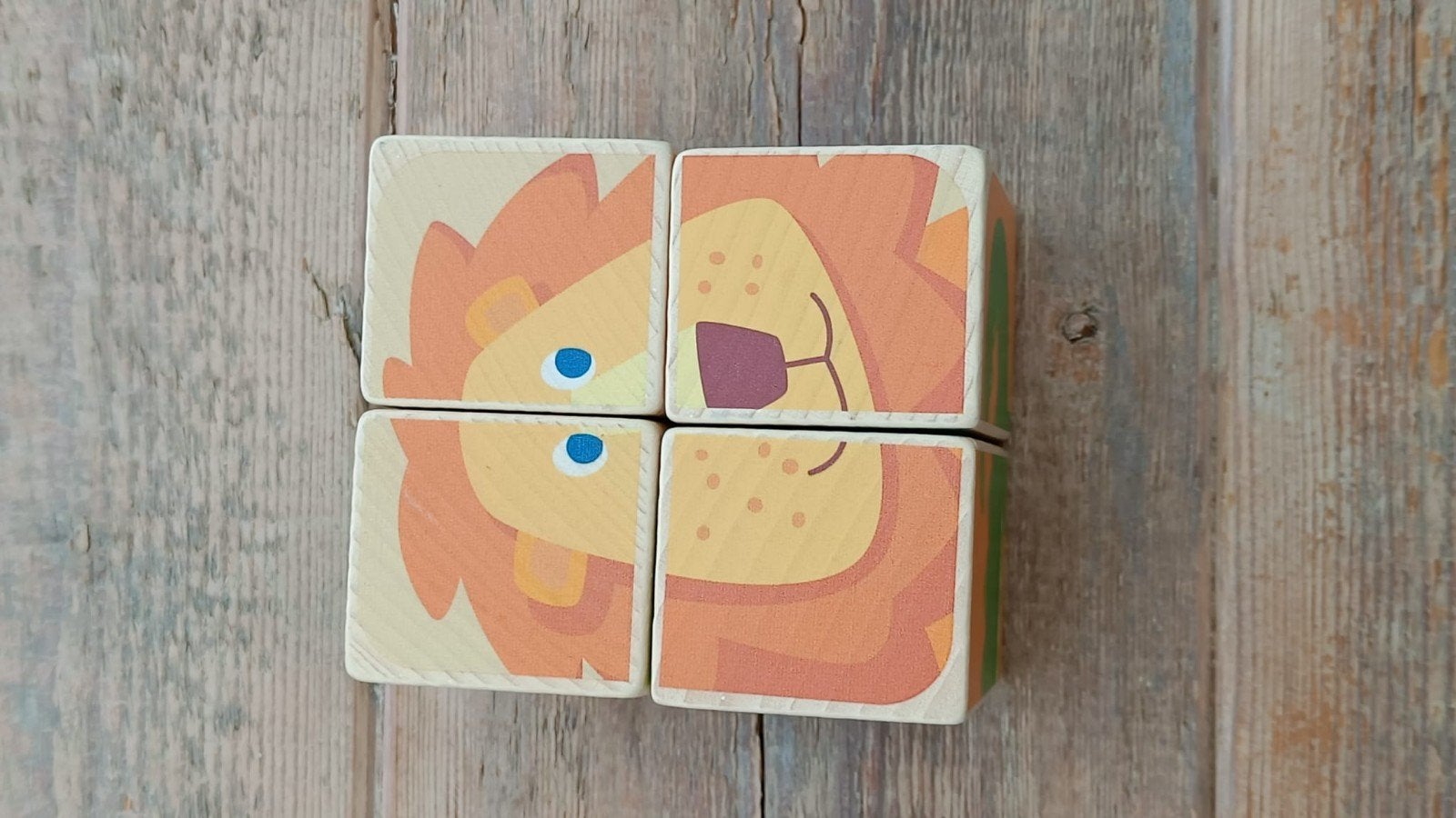 haba houten blokkenpuzzel(6 dierenpuzzels), Kinderen en Baby's, Ophalen of Verzenden