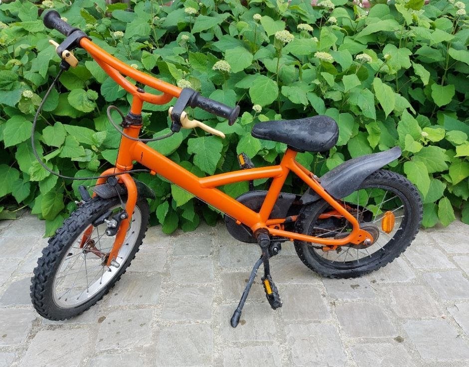kinderfiets, Enlèvement, Utilisé, Frein sur jante, Moins de 16 pouces